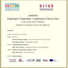 Convite “Cooperação e Competição – Coopetição no Vale do Lima”