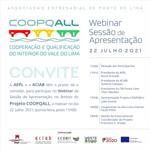 Read more about the article AEPL | Webinar do Projeto COOPQALL | Sessão de Apresentação